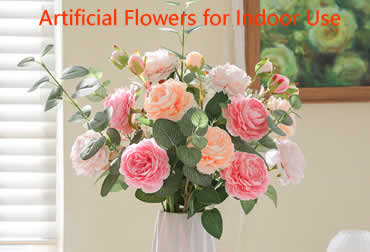 Artificial Flowers for Indoor Use